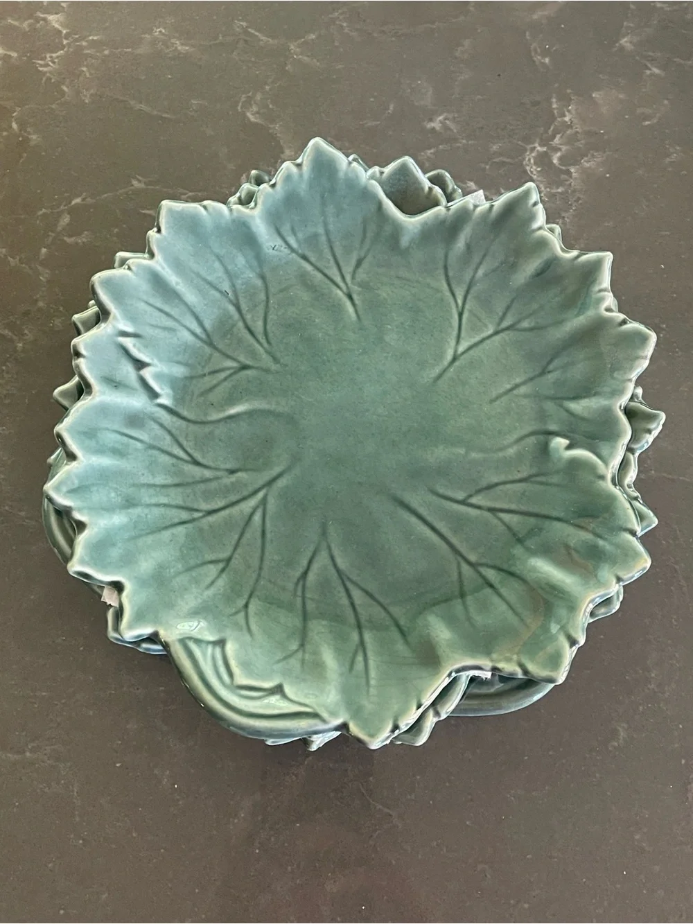 Steubenville Woodfield Teal 8” Plates- set of 3